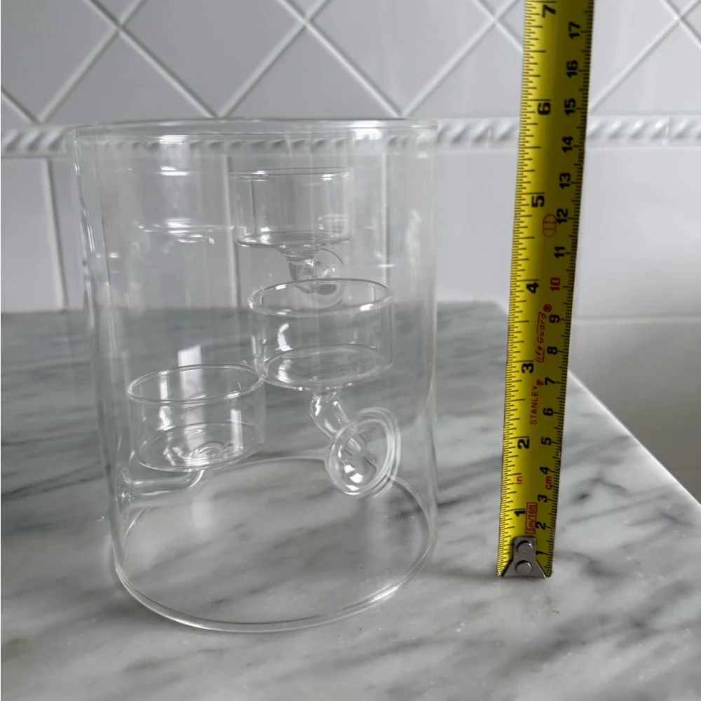 Suspended Glass Tea Light Holder